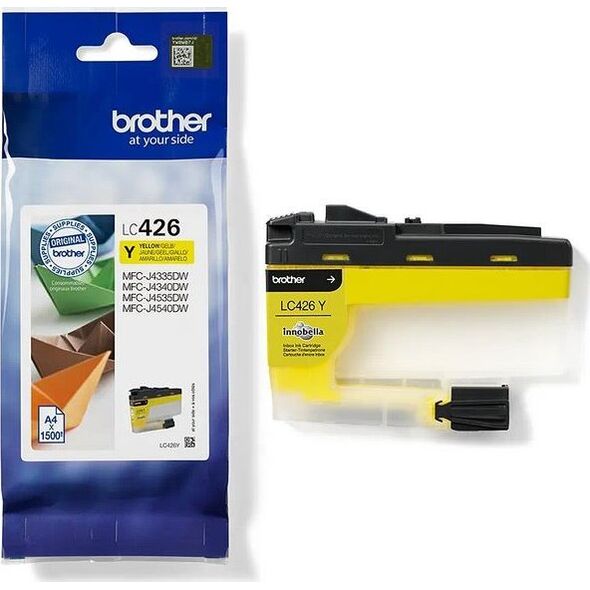 Tusz Brother Brother Ink Cart. LC-426M for MFC-J4340DW, -J4540DW, -J4540DWXL yellow LC426Y