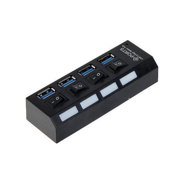 HUB USB 4x USB-A 3.0 (HUB-USB3.0-1/4)