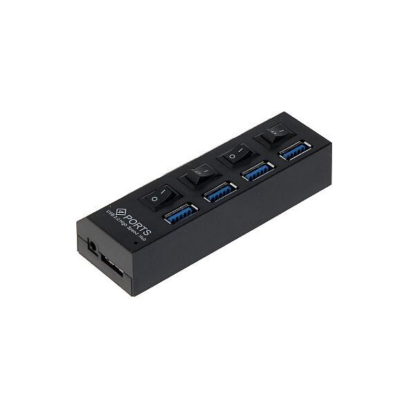 HUB USB 4x USB-A 3.0 (HUB-USB3.0-1/4)