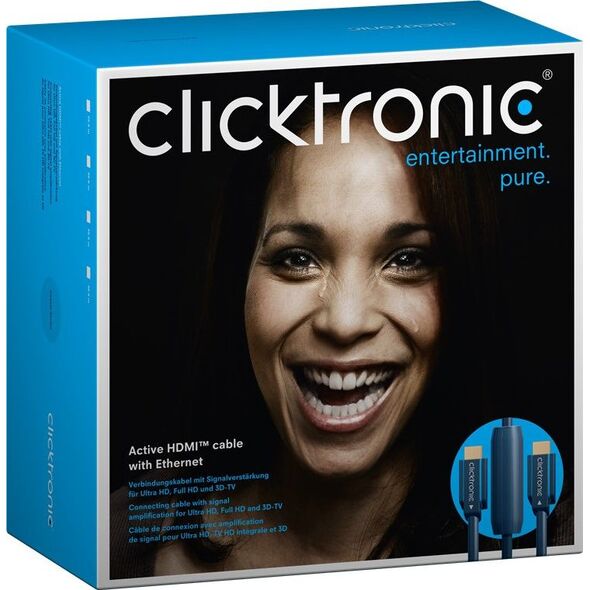 Kabel Clicktronic DisplayPort - DisplayPort 20m granatowy (JAB-6095339)
