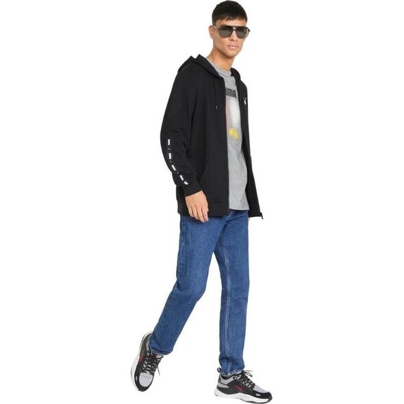 Puma Bluza męska Puma ESS+ Tape Full-Zip Hoodie TR czarna 848768 01 M