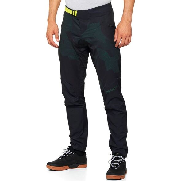 100% Spodnie męskie 100% AIRMATIC LE Pants black camo roz. 36 (EUR 50) (NEW 2022)