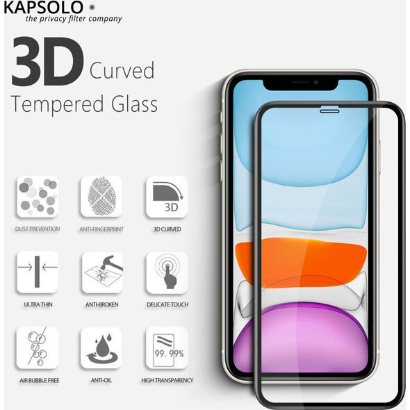 KAPSOLO KAPSOLO iPhone 12 Pro Max Tempered Glass Screen ..