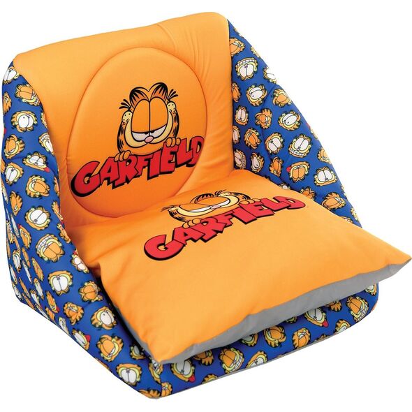 Garfield Legowisko dla kota domek, pomarańczowo-niebieskie, 37x37x37cm (GR-6473)