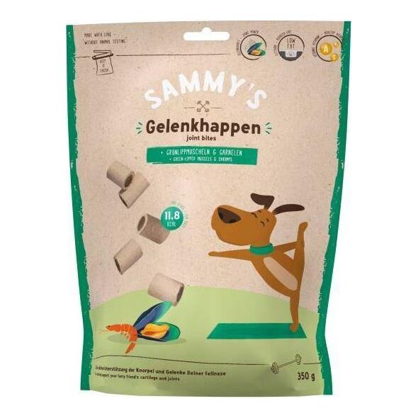 Sammys Sammy's Joint Bites Paszteciki na stawy Małże i krewetki 350g