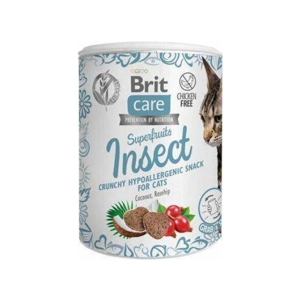 Brit Brit Care Snack 100g Insect, przysmak dla kota