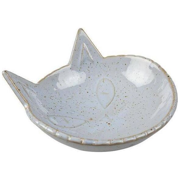 Duvo+ Duvo+ Miska Ceramiczna Dla Kota 175ml Niebieska 14x14x6.5cm