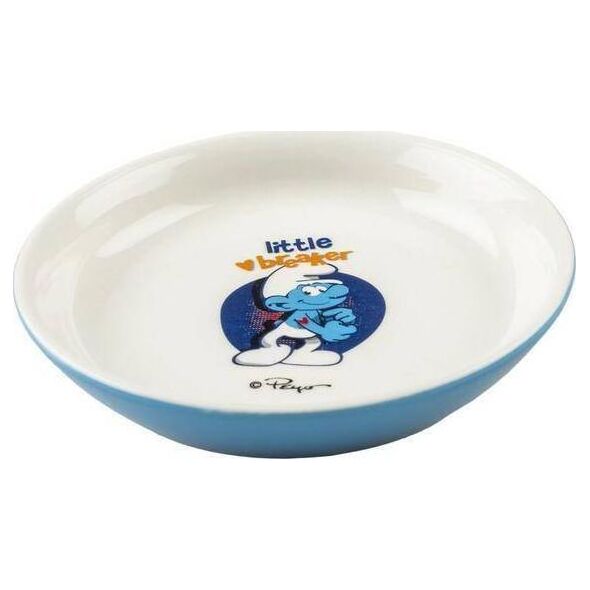 Duvo+ Duvo+ Smerfy Miska Ceramiczna 180ml 14.2x14.2x2.5cm