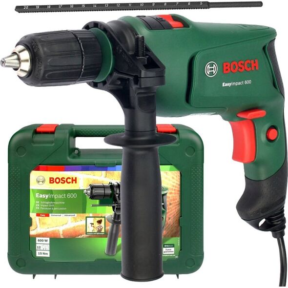 Wiertarka Bosch Bosch wiertarka udarowa EasyImpact 600 w walizce