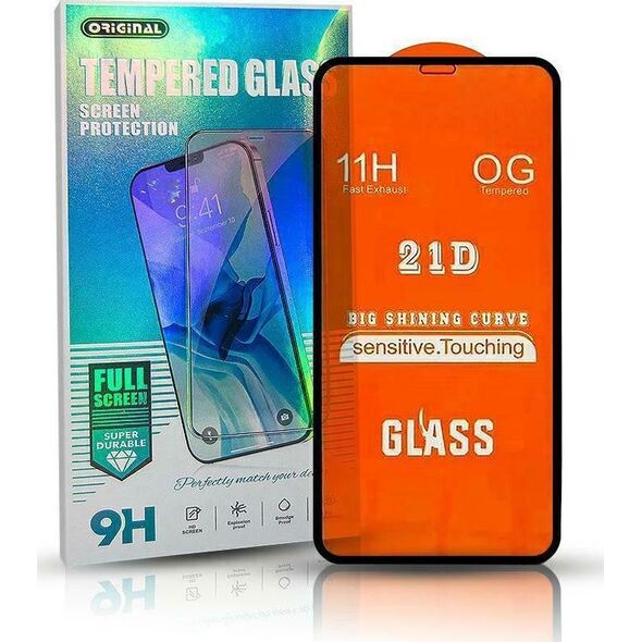 SZKŁO FULL GLUE 21D GLASS NOK G50 black