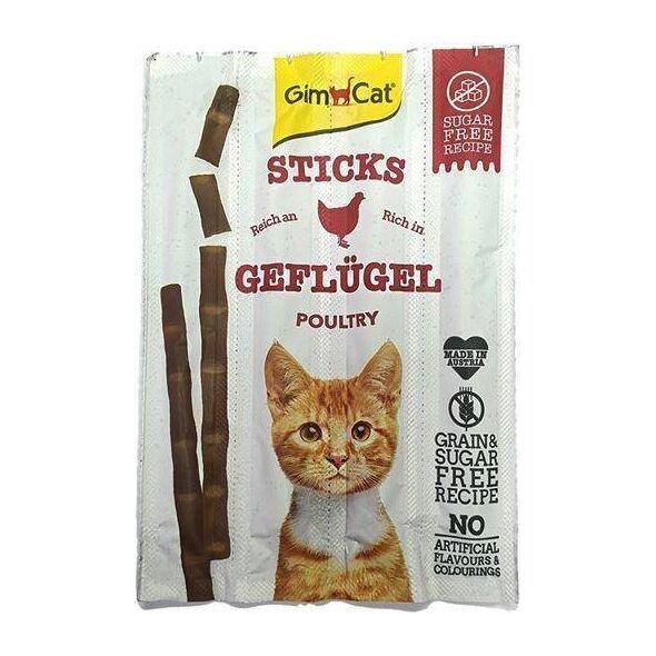 Gimcat GIMCAT STICKS 20g DRÓB 4szt. /24