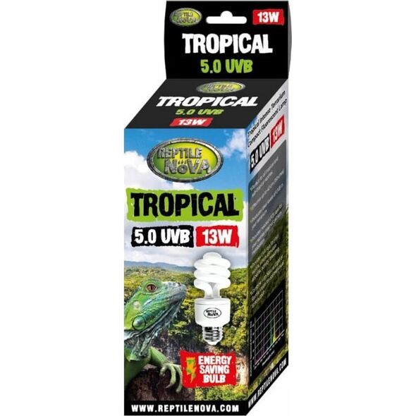 Aqua Nova AQUA NOVA ŻARÓWKA UVB 5.0 13W TROPICAL
