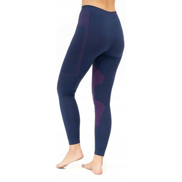 Brubeck LE13260 Spodnie damskie DRY z długą nogawką jeansowy/fioletowy S