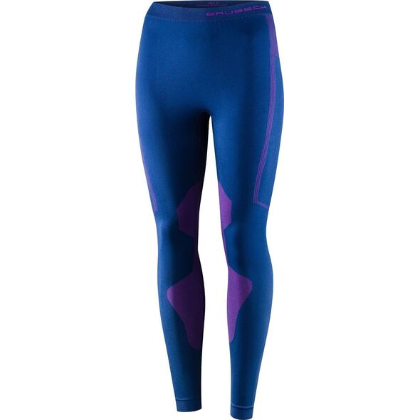 Brubeck LE13260 Spodnie damskie DRY z długą nogawką jeansowy/fioletowy S