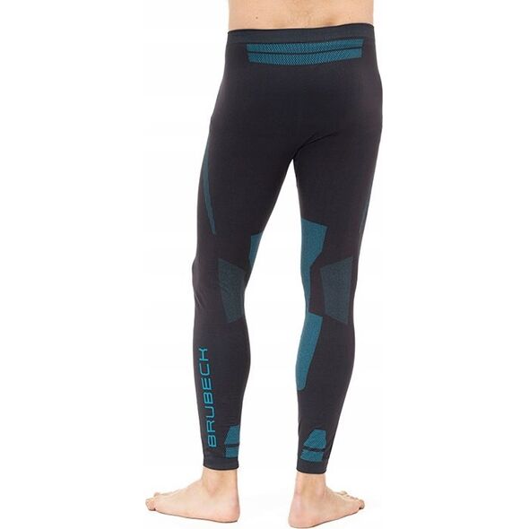Brubeck LS15700 Bluza męska DRY grafitowy/niebieski XXL