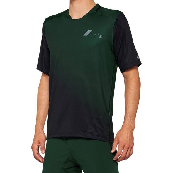 100% Koszulka męska 100% CELIUM Jersey krótki rękaw grey racer red roz. XL (NEW 2022)