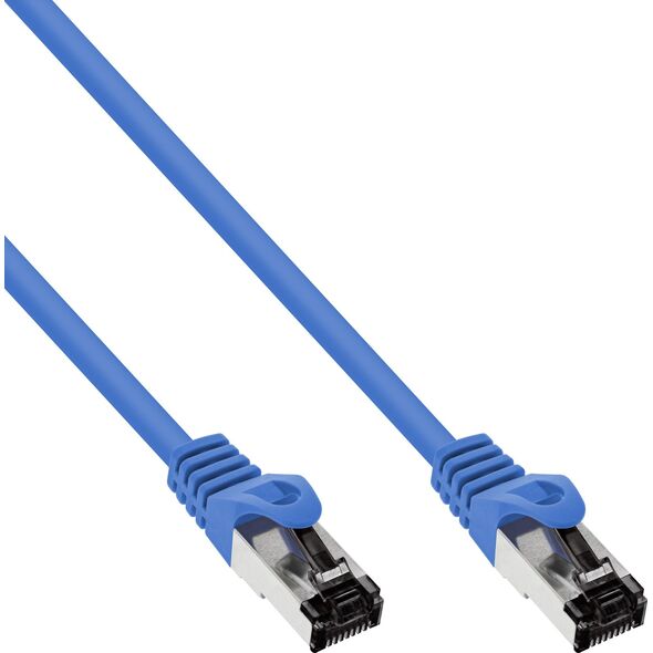 InLine InLine® Patch Cable S/FTP PiMF Cat.8.1 halogen free 2000MHz blue 1,5m