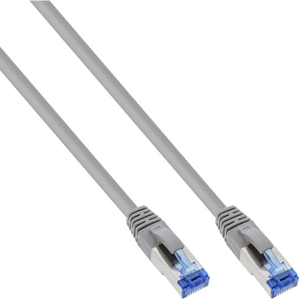 InLine InLine® Patch Cable S/FTP PiMF Cat.6A halogen free 500MHz grey 0.25m