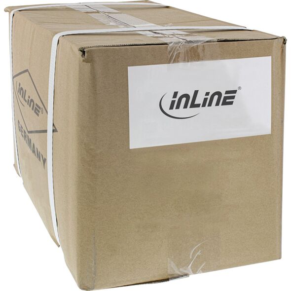 InLine 50pcs. Bulk-Pack InLine® Patch cable, S/FTP (PiMf), Cat.6, 250MHz, PVC, CCA, grey, 1.5m
