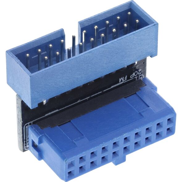 InLine Adapter kątowy 19-pin USB 3.0 (33448O)