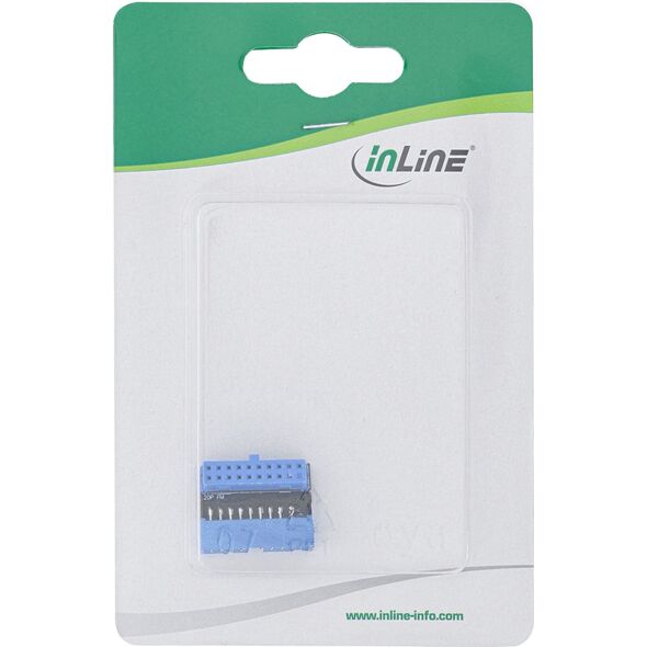 InLine Adapter kątowy 19-pin USB 3.0 (33448O)