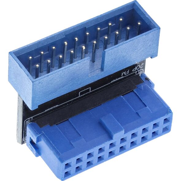 InLine Adapter kątowy 19-pin USB 3.0 (33448U)