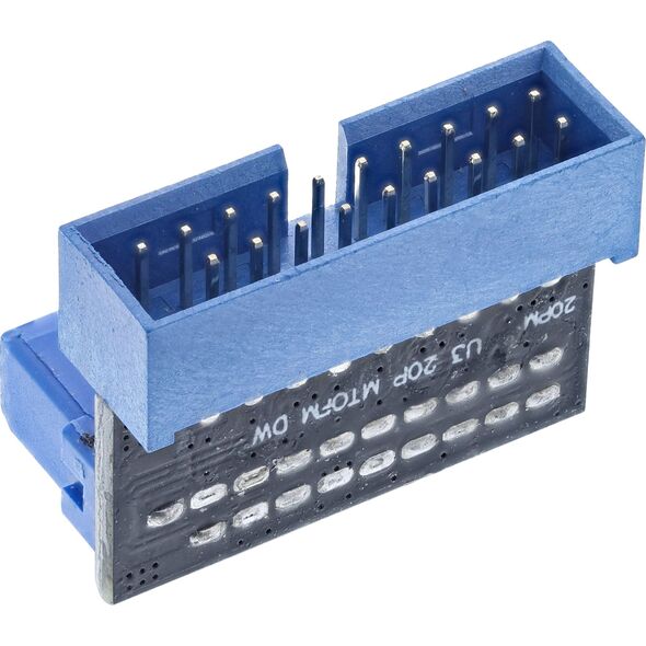InLine Adapter kątowy 19-pin USB 3.0 (33448U)