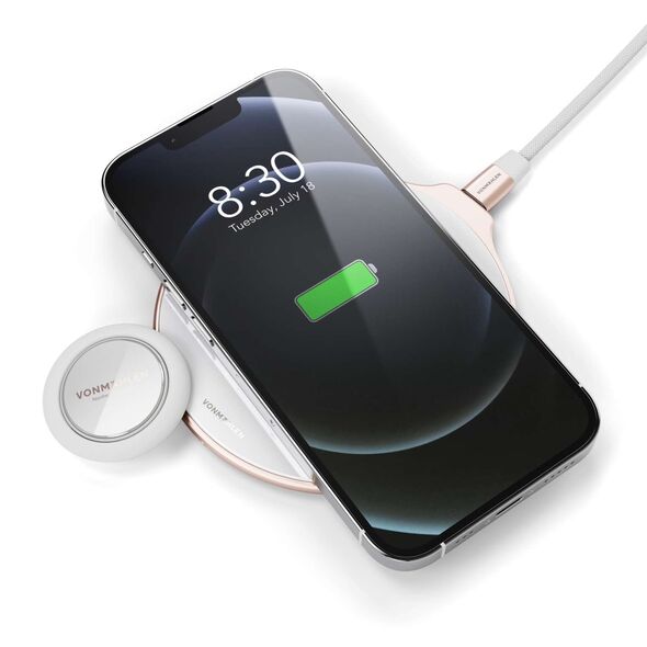 Vonmählen VONMÄHLEN Phone Grip Backflip Pure Light Gray