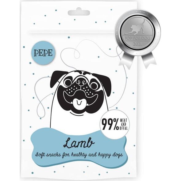 Paka Zwierzaka Paka Zwierzaka PEPE Mini Chunkies Lamb (jagnięcina) (70g)