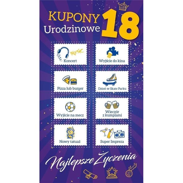 Armin Style Karnet Urodziny Osiemnastka Gift-48