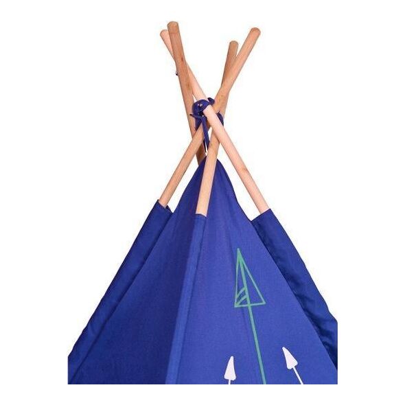 Ecotoys Namiot namiocik tipi wigwam domek dla dzieci fioletowy Ecotoys