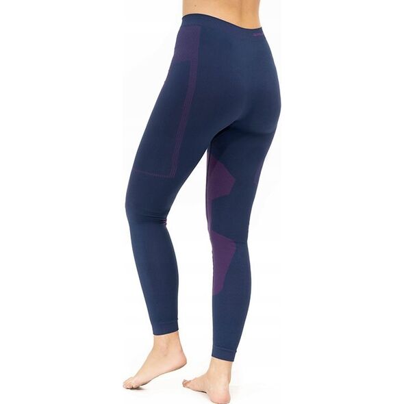 Brubeck LS15690 Bluza damska DRY jeansowy/fioletowy S