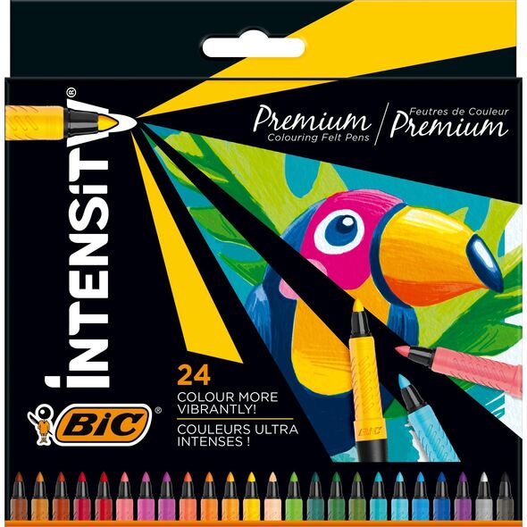 Bic FLLAMASTRY INTENSITY PREMIUM BIC 24 KOLORÓW