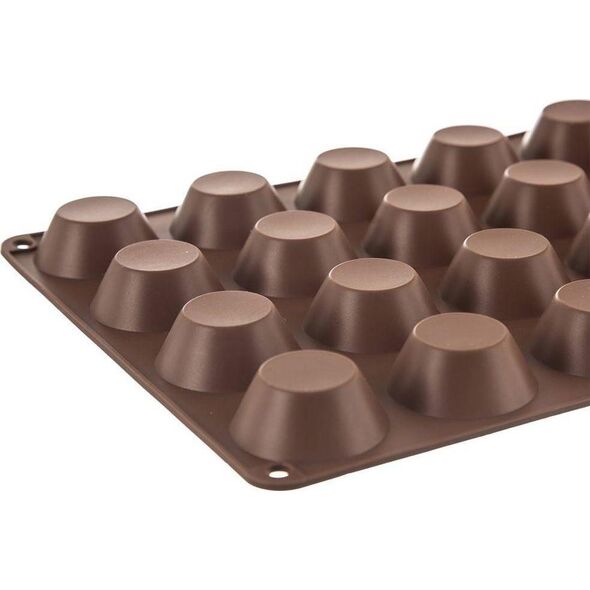 Orion Forma silikonowa foremka do pieczenia mini muffinek na muffinki małe babeczki 20 sztuk