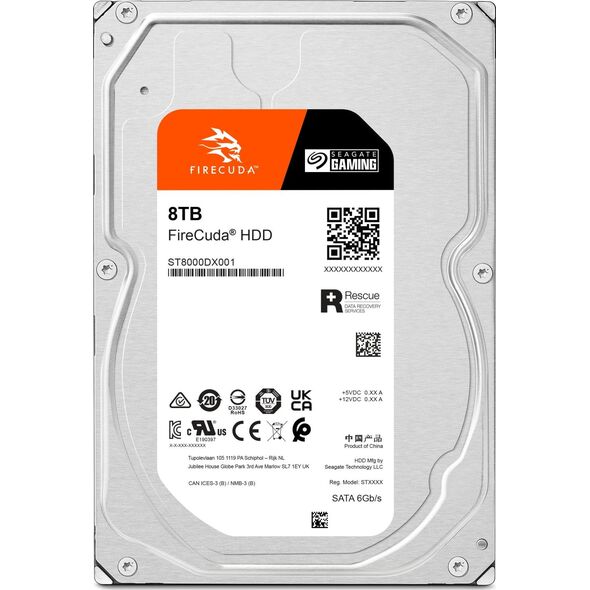 Dysk Seagate FireCuda HDD 8TB 3.5" SATA III (ST8000DXA01)