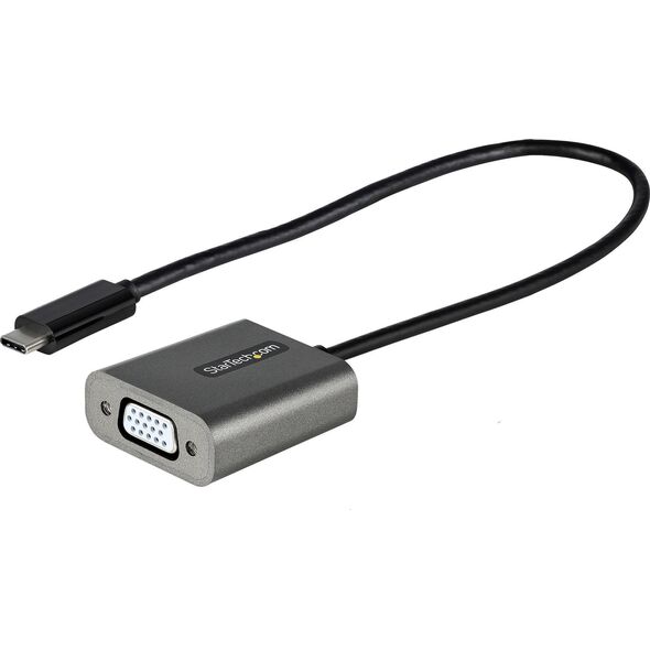 Adapter USB StarTech USB - VGA Szary  (CDP2VGAEC)