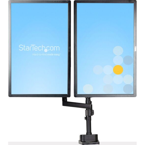 StarTech Uchwyt biurkowy na 2 monitory do 32" (ARMDUALPIVOT)