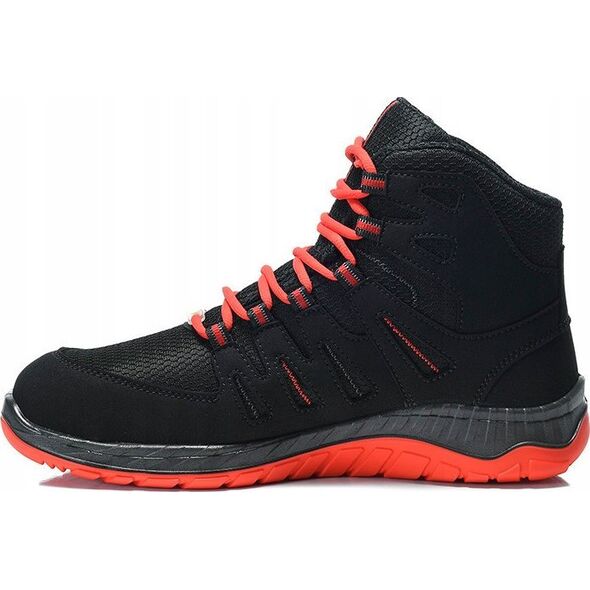Elten Batai ELTEN Maddox Black Red Mid ESD S3 SRC, juodi/raudoni 48