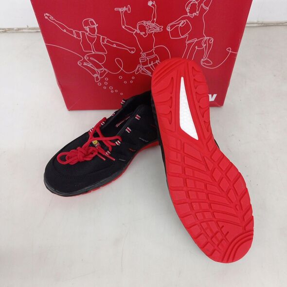 Elten Batai ELTEN Maddox Black Red Low ESD S3 SRC, juodi/raudoni 48
