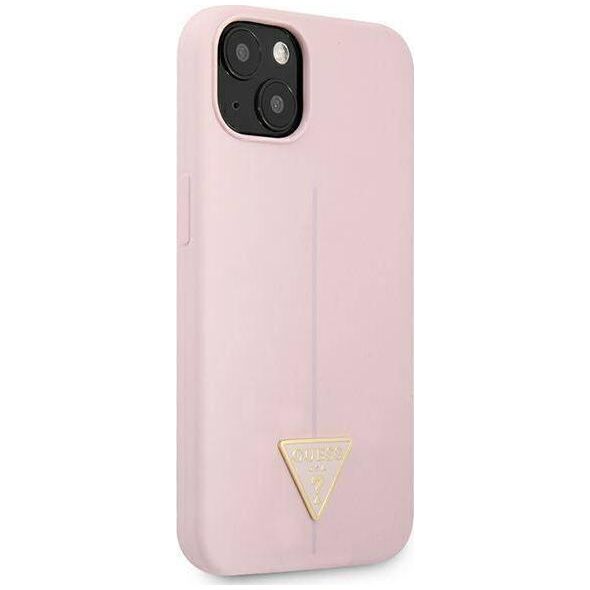 Guess Guess GUHCP13MSLTGU iPhone 13 6,1" fioletowy/purple hardcase Silicone Triangle