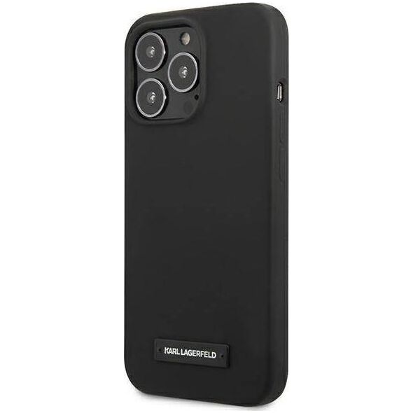 Karl Lagerfeld Karl Lagerfeld KLHCP13LSLMP1K iPhone 13 Pro / 13 6,1" hardcase czarny/black Silicone Plaque