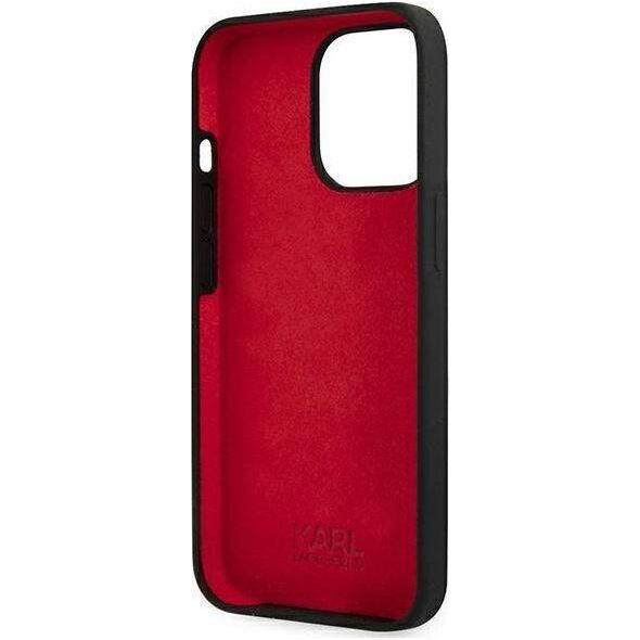 Karl Lagerfeld Karl Lagerfeld KLHCP13LSLMP1K iPhone 13 Pro / 13 6,1" hardcase czarny/black Silicone Plaque