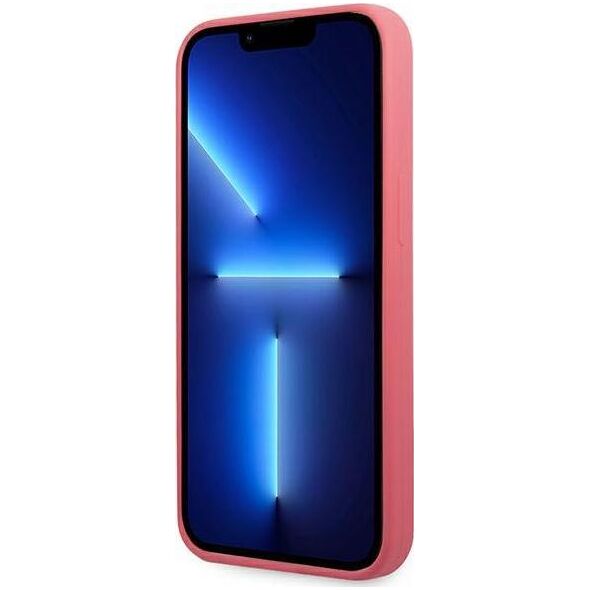 Karl Lagerfeld Karl Lagerfeld KLHCP13XSLMP1PI iPhone 13 Pro Max 6,7" hardcase fuksja/fuchsia Silicone Plaque