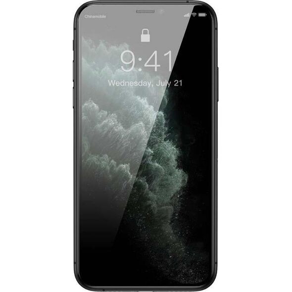 Baseus Szkło hartowane z filtrem prywatyzującym 0.3mm Baseus do iPhone XR / 11 (2szt.)