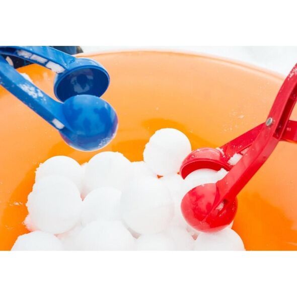 Prosperplast Śnieżkomat ballmaker snowball do robienia kulek śnieżnych pojedynczy zielony