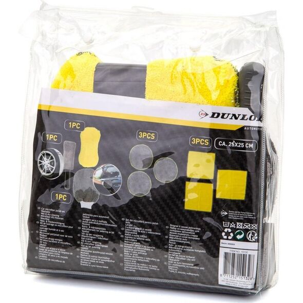 Dunlop Zestaw do mycia samochodu DUNLOP 9 elementów