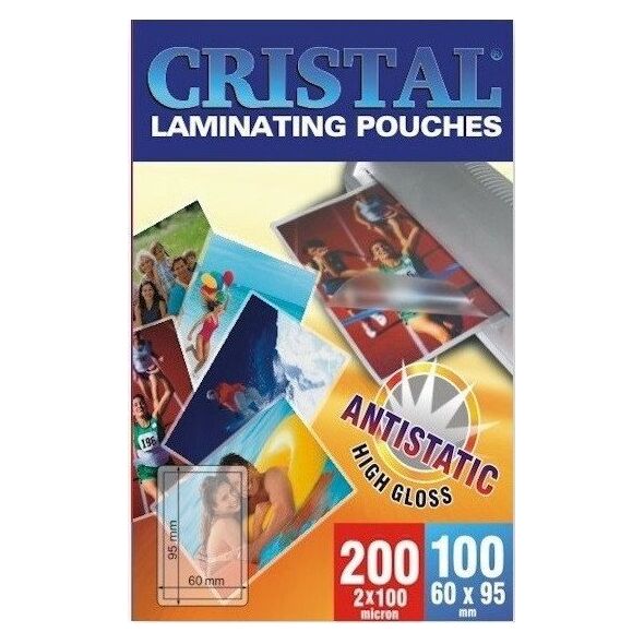 Argo Folia do laminowania 60x95mm ARGO 326020 błyszcząca 200mic 100 szt