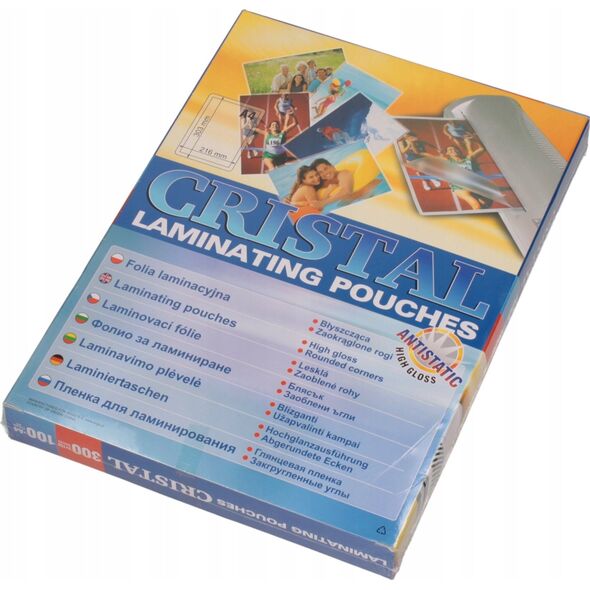 Argo Folia do laminowania A4 ARGO 320415 błyszcząca 150mic 100 szt