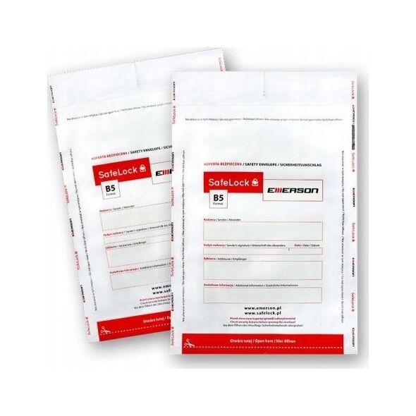 Emerson Koperty bezpieczne B5 EMERSON ikb178280ptk100 transparentne 100szt