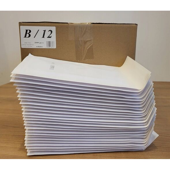 Hk Koperta B/12 bąbelkowa HK 259253 biała 200szt